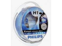 Philips H1 BlueVision ultra Xenon effect Set + W5W