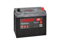 Batería Tudor Technica TB454 12V - 45Ah – 330A