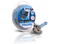 Philips H4 BlueVision ultra xenon ultimate effect + W5W