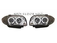 FAROS BMW E87 E82 ANGEL EYES CROMADOS CCFL LED
