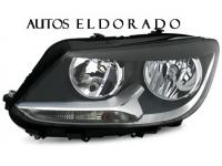 FARO PILOTO VW TOURAN/CADDY FONDO NEGRO H7