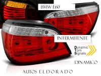 PILOTOS LED BMW SERIE 5 E60 INTERMITENTE DINAMICO ROJO/BLANCO